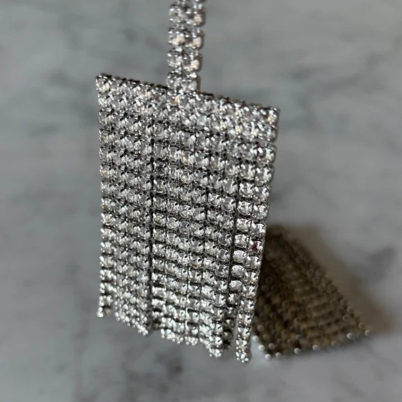 Sparkling Rhinestone Earrings - Picture 4 of 5